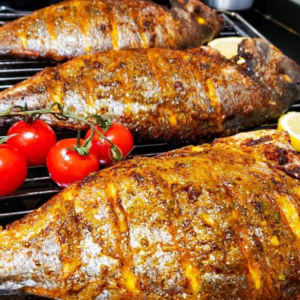 GRILL FISH WITH SAUCE